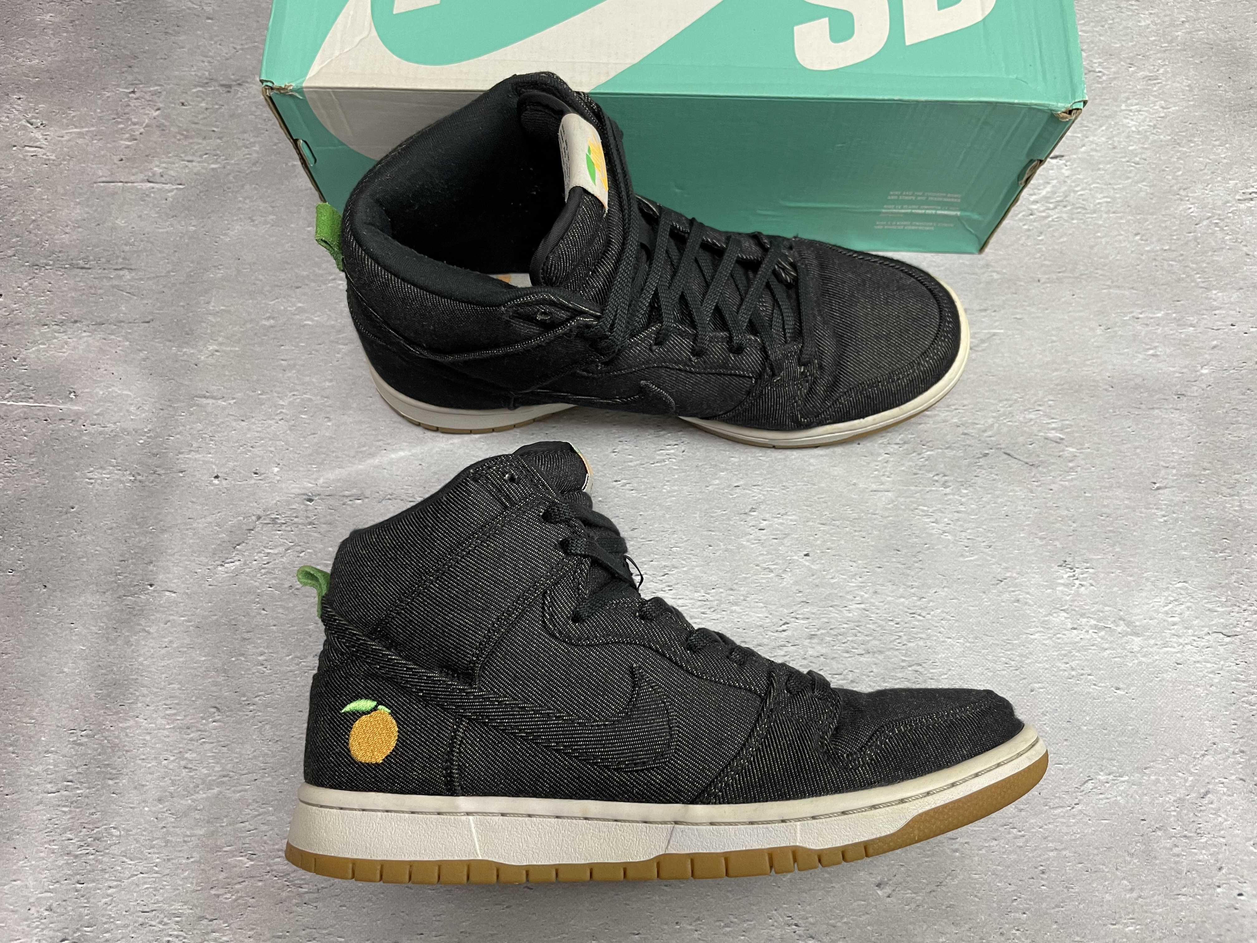 Nike SB Dunk High Pro Momofuku "Black/White/Laser Orange/Black"