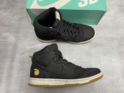Nike SB Dunk High Pro Momofuku "Black/White/Laser Orange/Black"