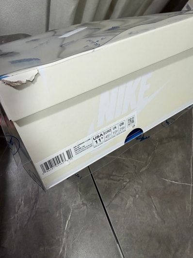 Travis Scott × fragment design × Nike Air Jordan 1 Low OG "Sail/Military Blue"