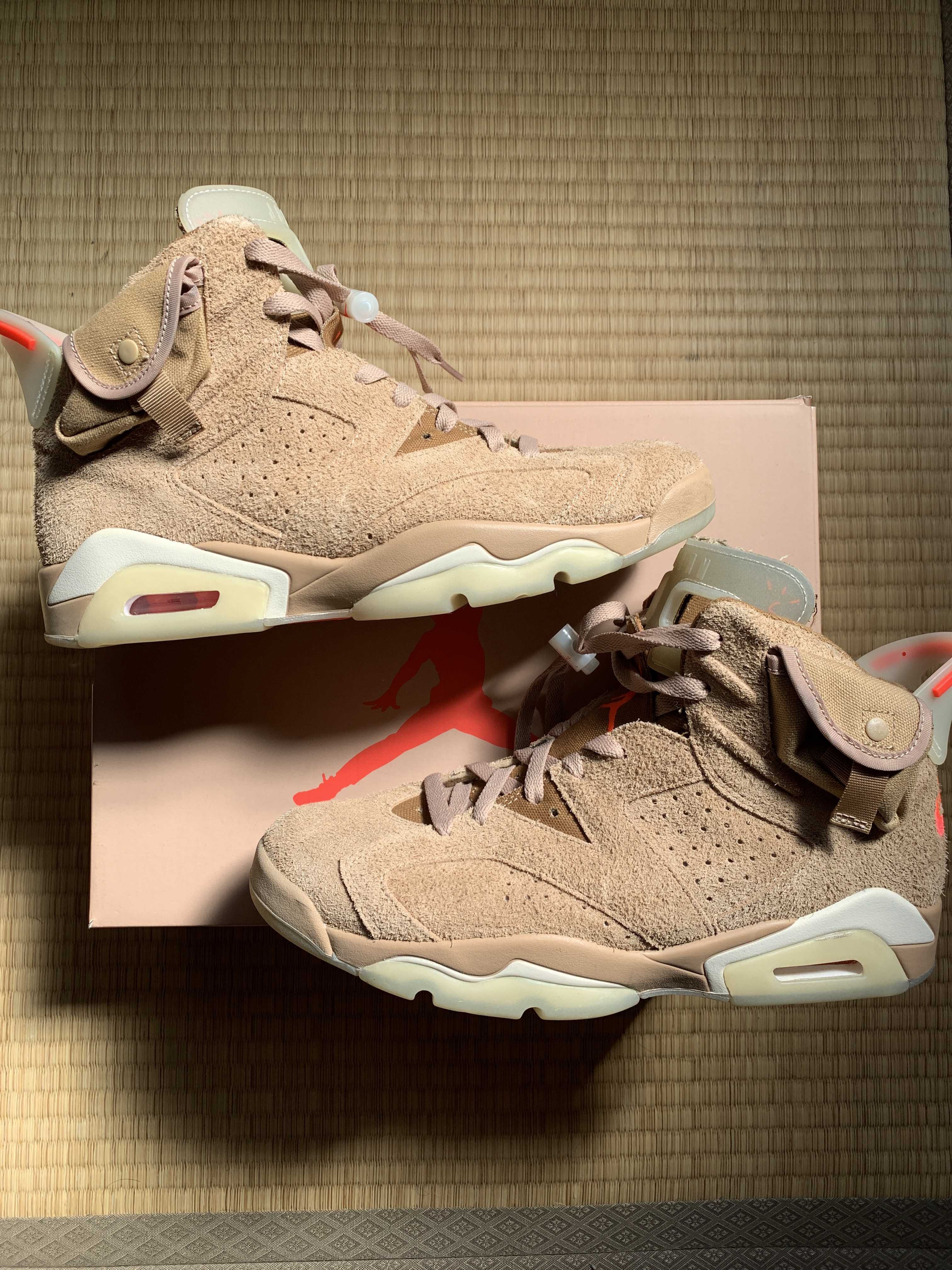 Travis Scott × Nike Air Jordan 6 "British Khaki"