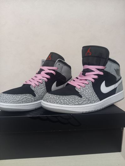 Nike Air Jordan 1 Mid "Elephant Toe/Safari"