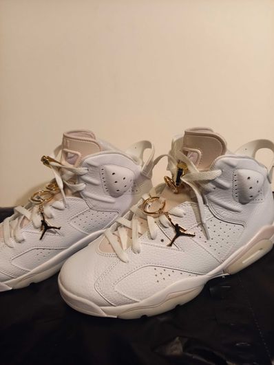 Nike Women's Air Jordan 6 "Gold Hoops"