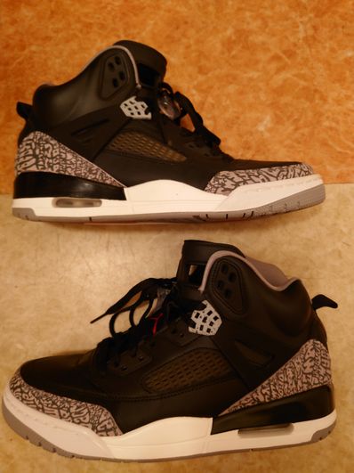 Air jordan spizike black cement outlet