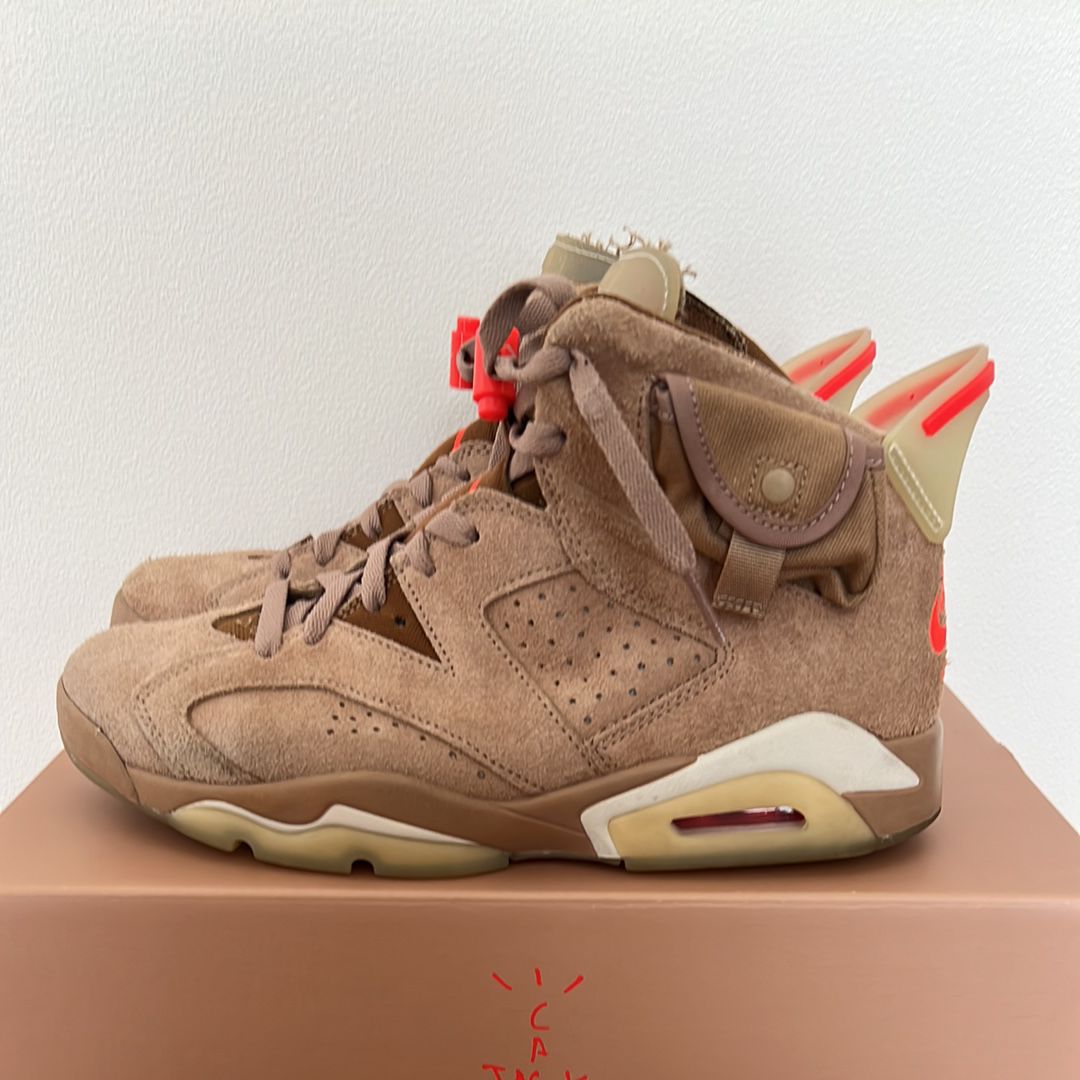 Travis Scott × Nike Air Jordan 6 "British Khaki"
