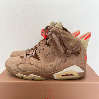 Travis Scott × Nike Air Jordan 6 "British Khaki"