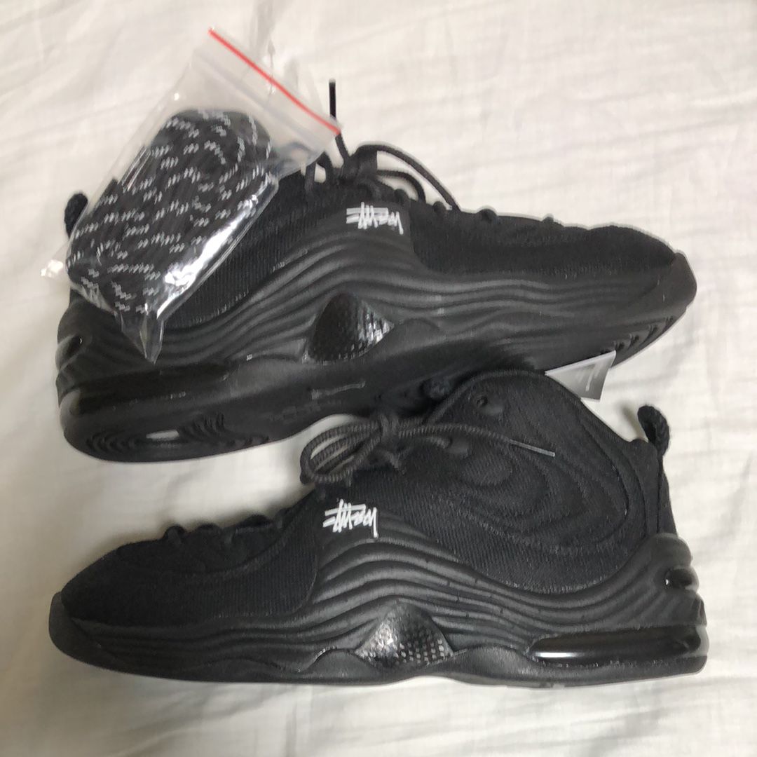 Stussy × Nike Air Penny 2 "Black"