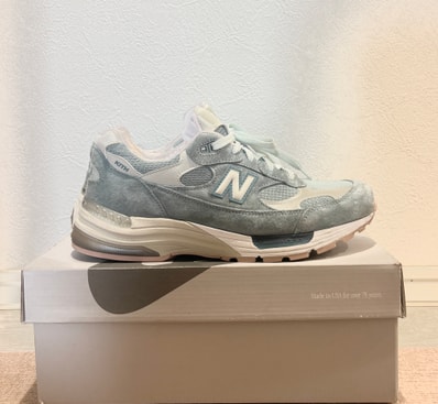 KITH × New Balance 992 "Aegean Blue/Shadow Gray"