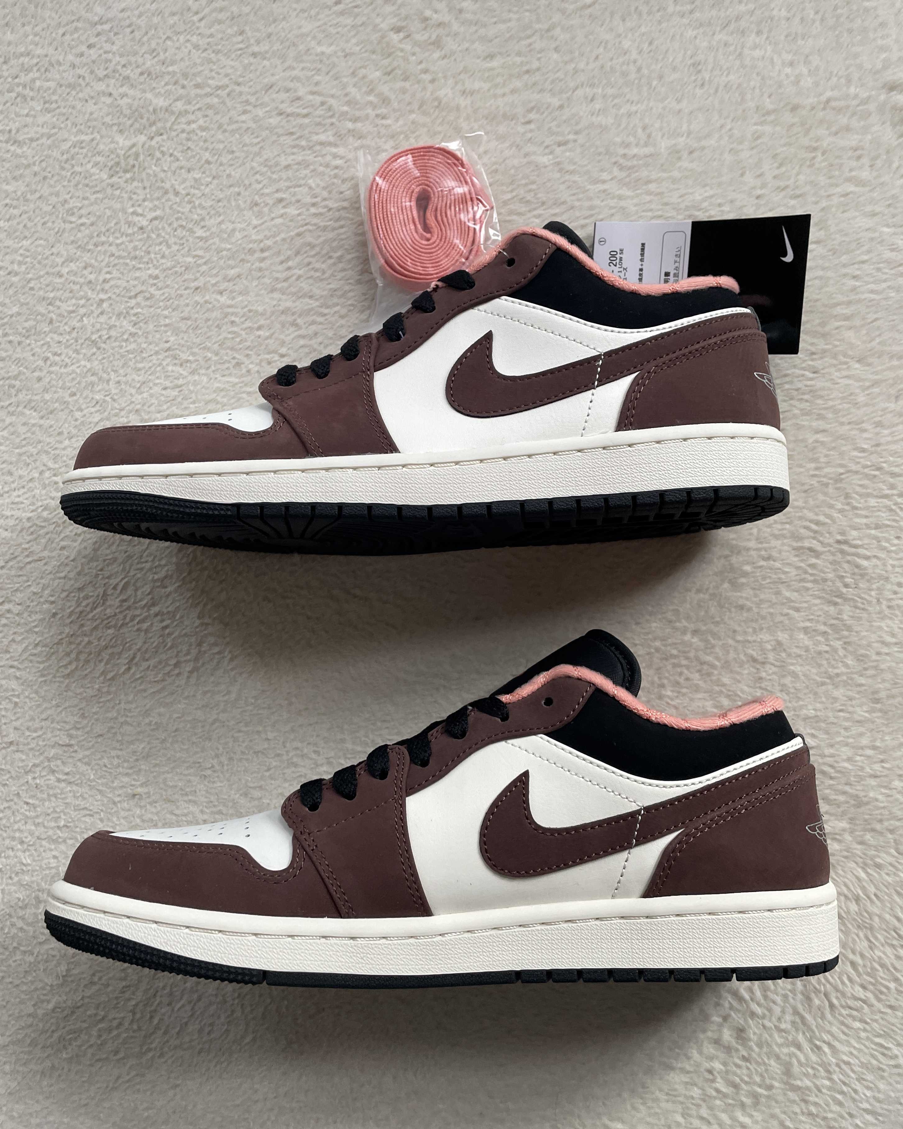 Nike Air Jordan 1 Low SE "Light Chocolate" / "Mocha Brown"