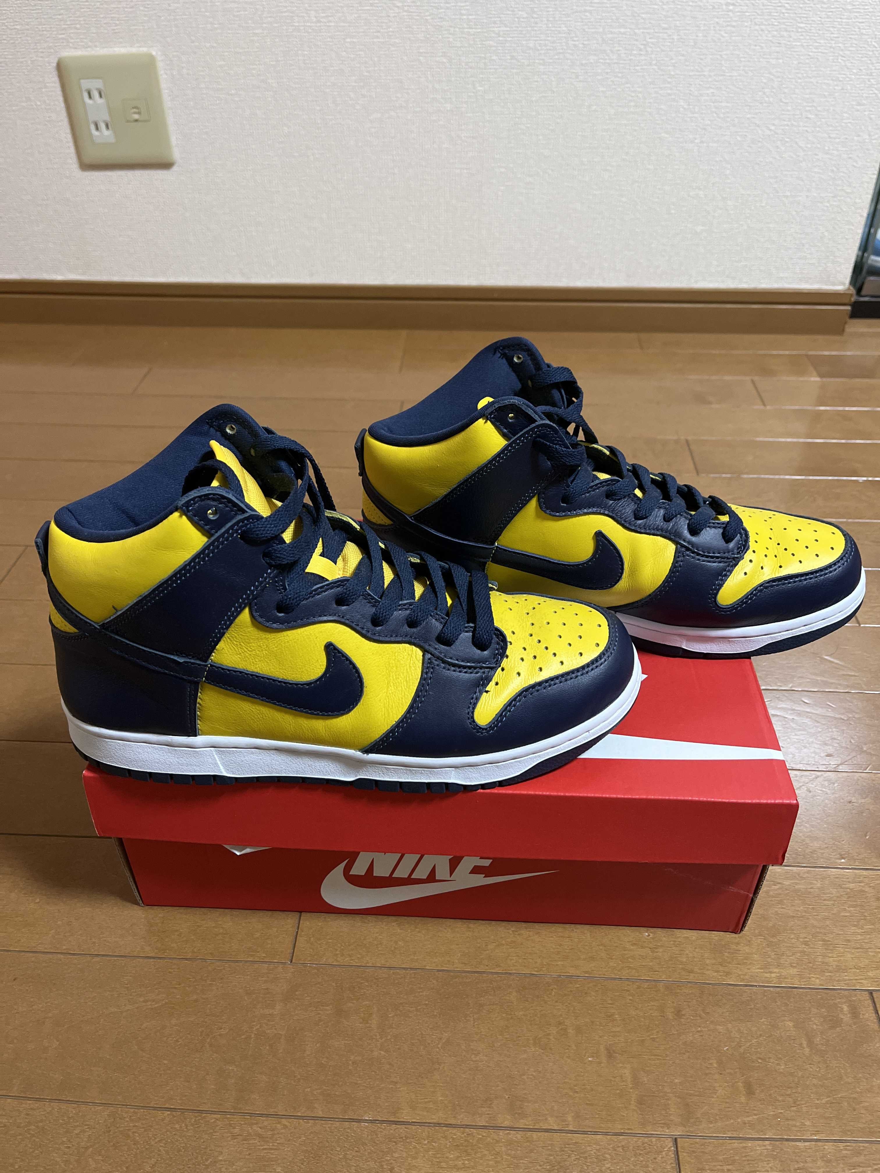 Nike Dunk High "Michigan"