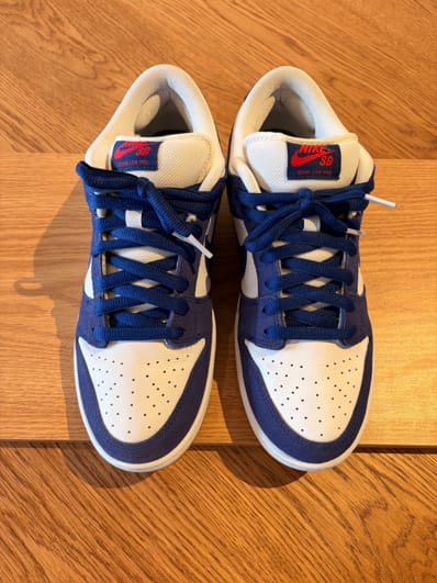 Nike SB Dunk Low "Los Angeles Dodgers/Deep Royal Blue"