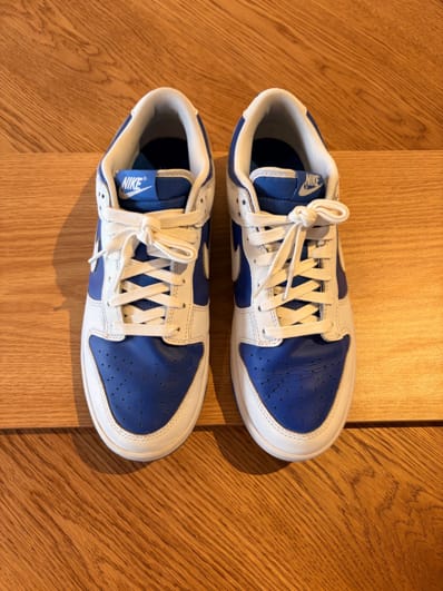 Nike Dunk Low Retro "Racer Blue and White"