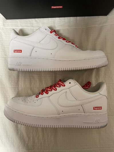 Supreme × Nike Air Force 1 Low "White"