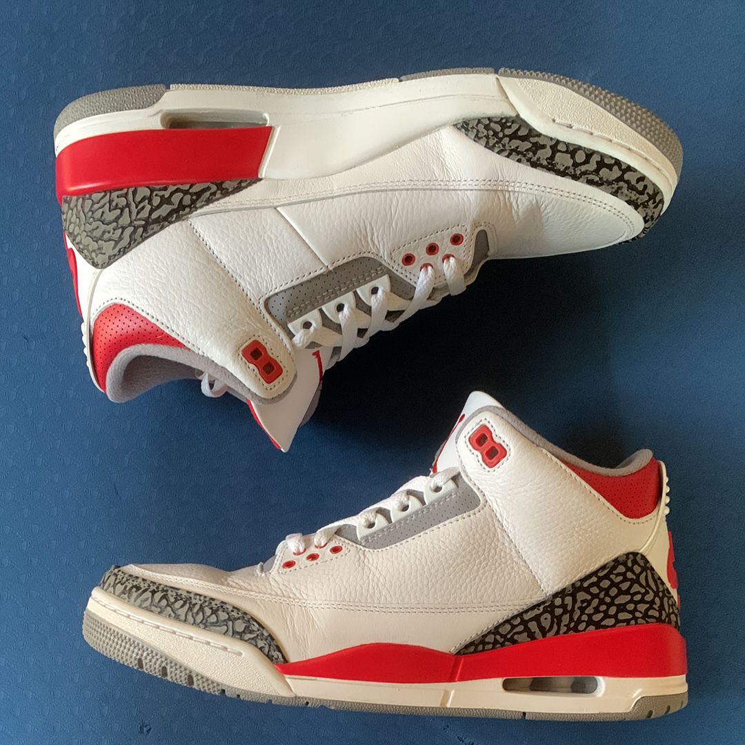 Nike Air Jordan 3 Retro OG "Fire Red" (2022)