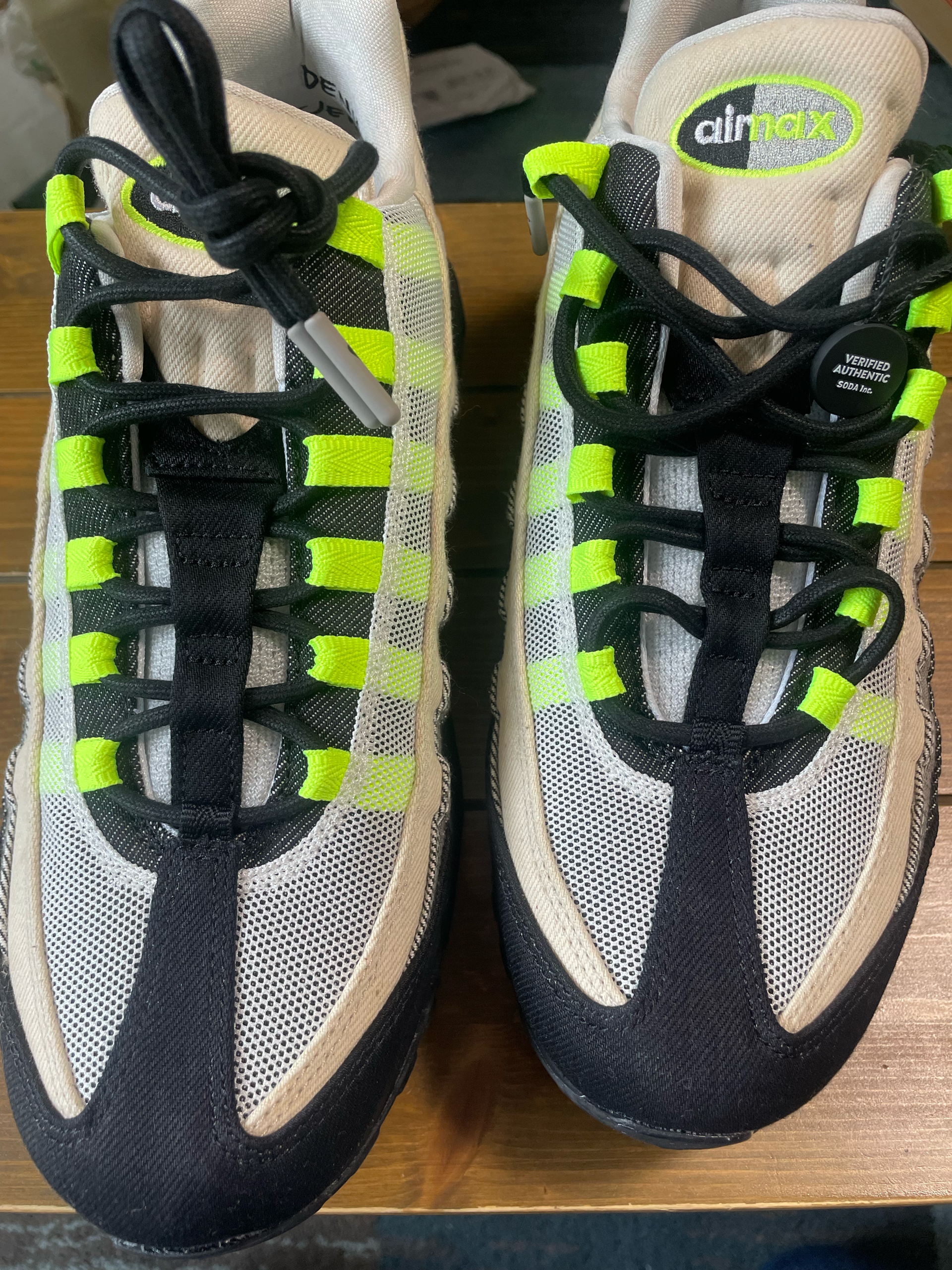 DENHAM × Nike Air Max 95 "Volt"