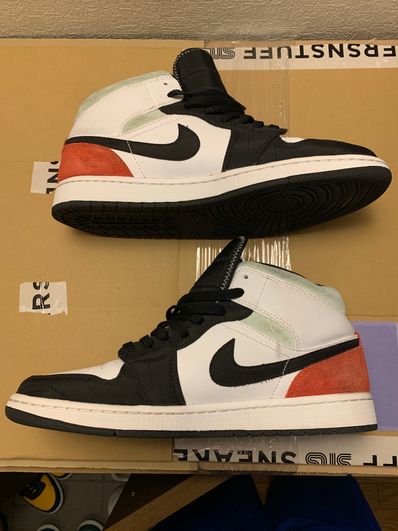 Nike Air Jordan 1 Mid SE "Black/Red/White"