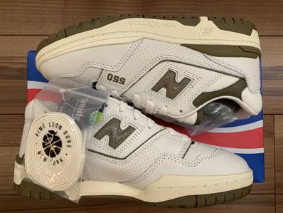 Aime Leon Dore × New Balance 550 "White/Olive"