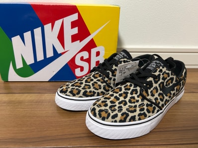 Wacko Maria × Nike SB Janoski CNVS OG QS "Leopard"
