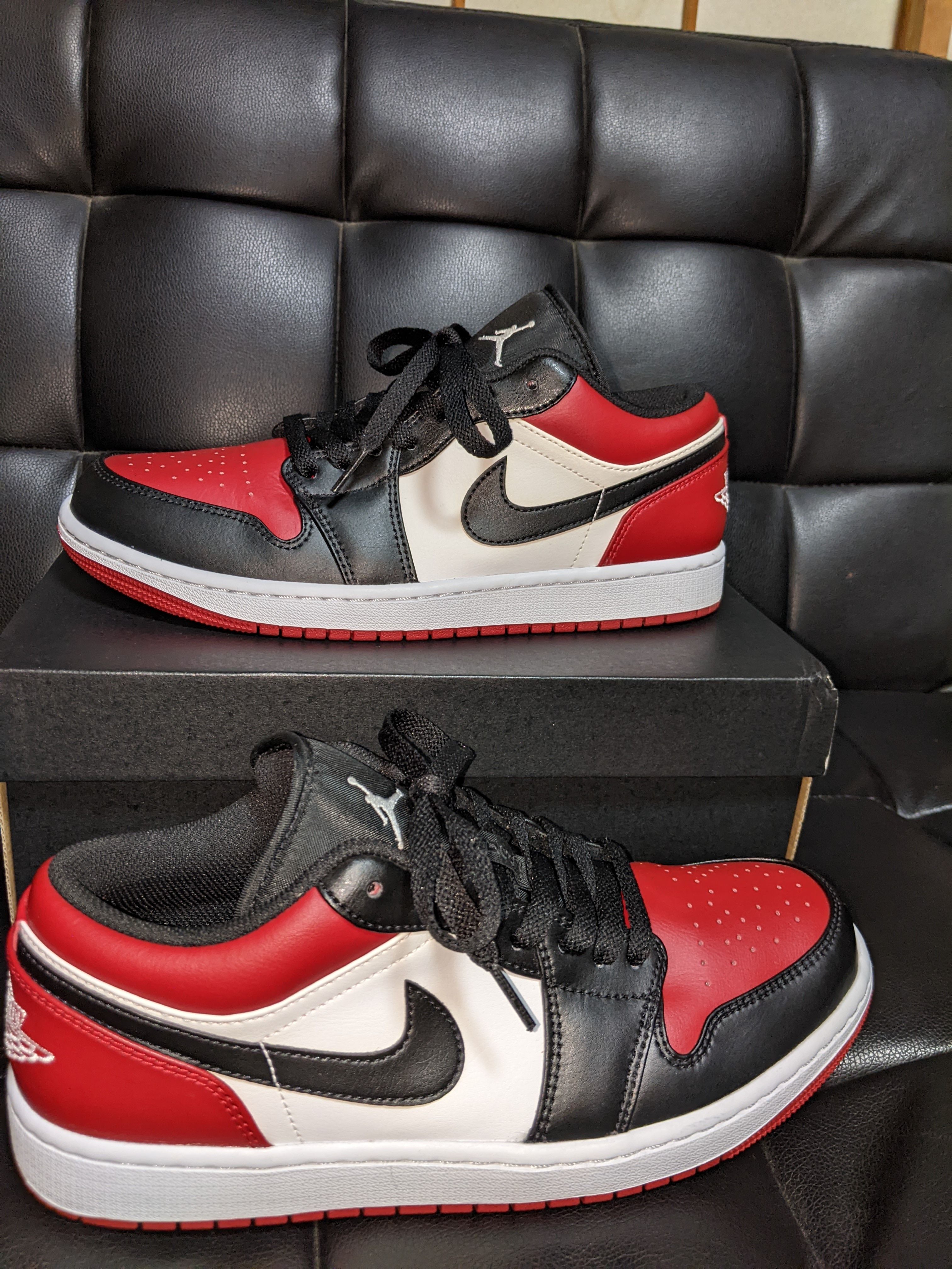 Nike Air Jordan 1 Low "Bred Toe"