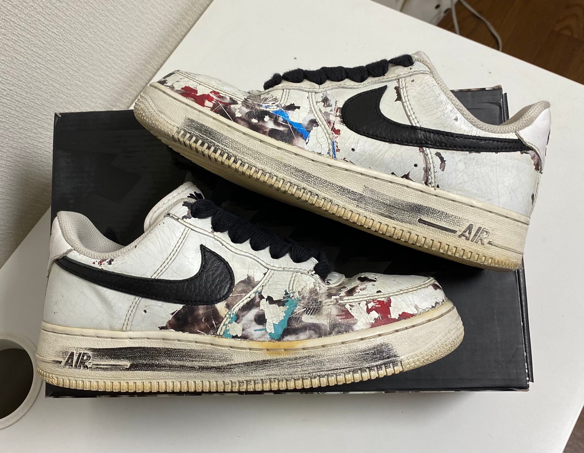 PEACEMINUSONE × Nike Air Force 1 Low "Para-noise/White/Black" / G-DRAGON