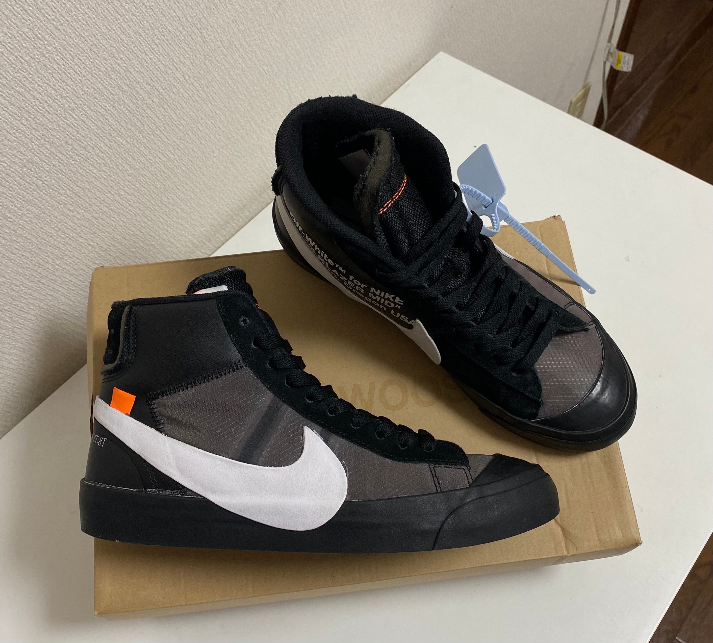 Off-White × Nike Blazer Studio Mid "Grim Reaper"