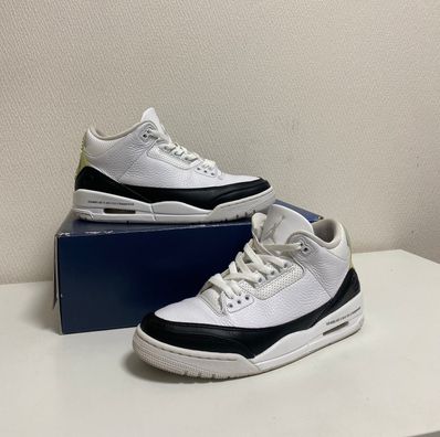 Fragment × Nike Air Jordan 3 "White/Black"