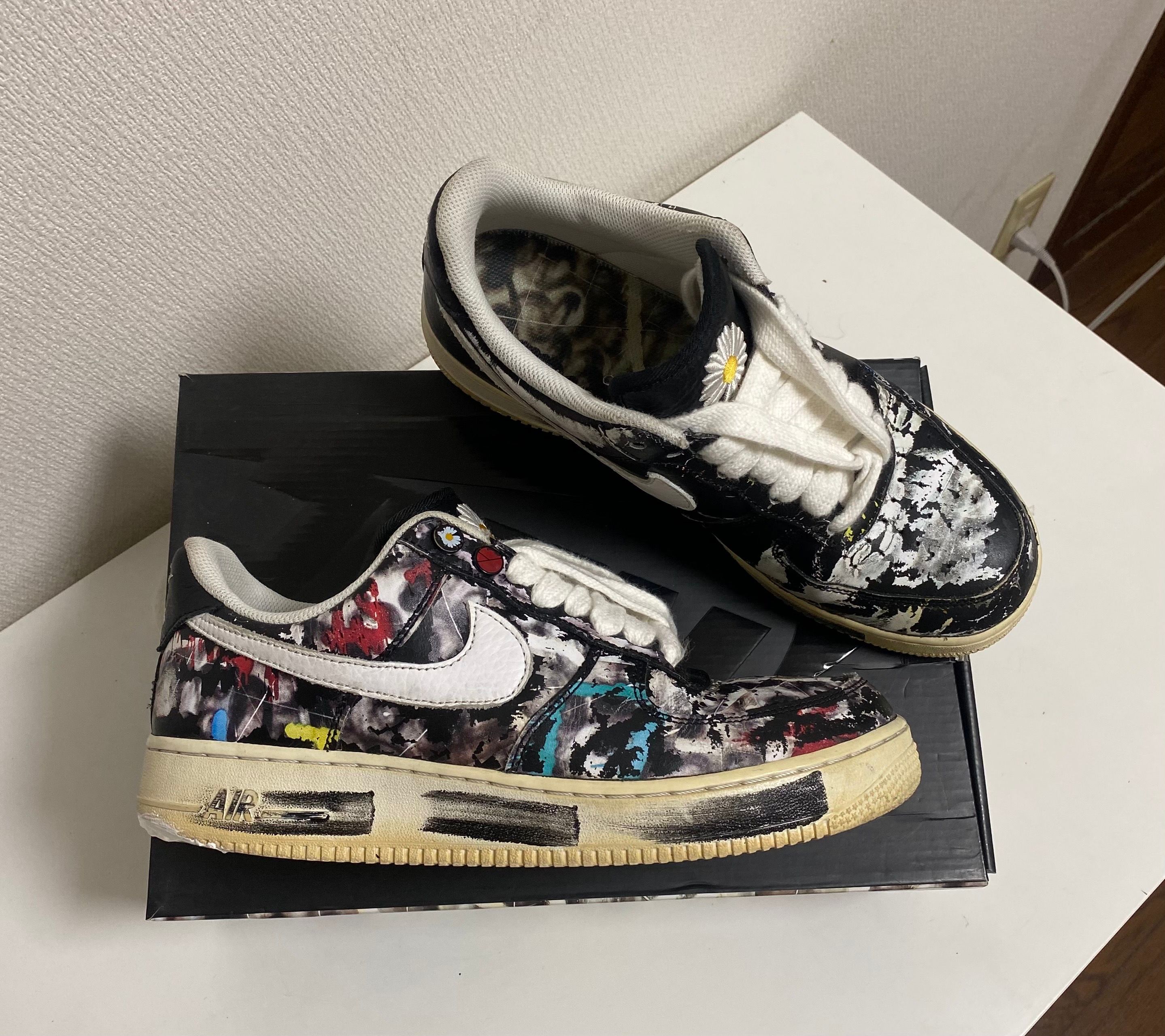 PEACEMINUSONE × Nike Air Force 1 Low Para Noise "Black" / G-DRAGON