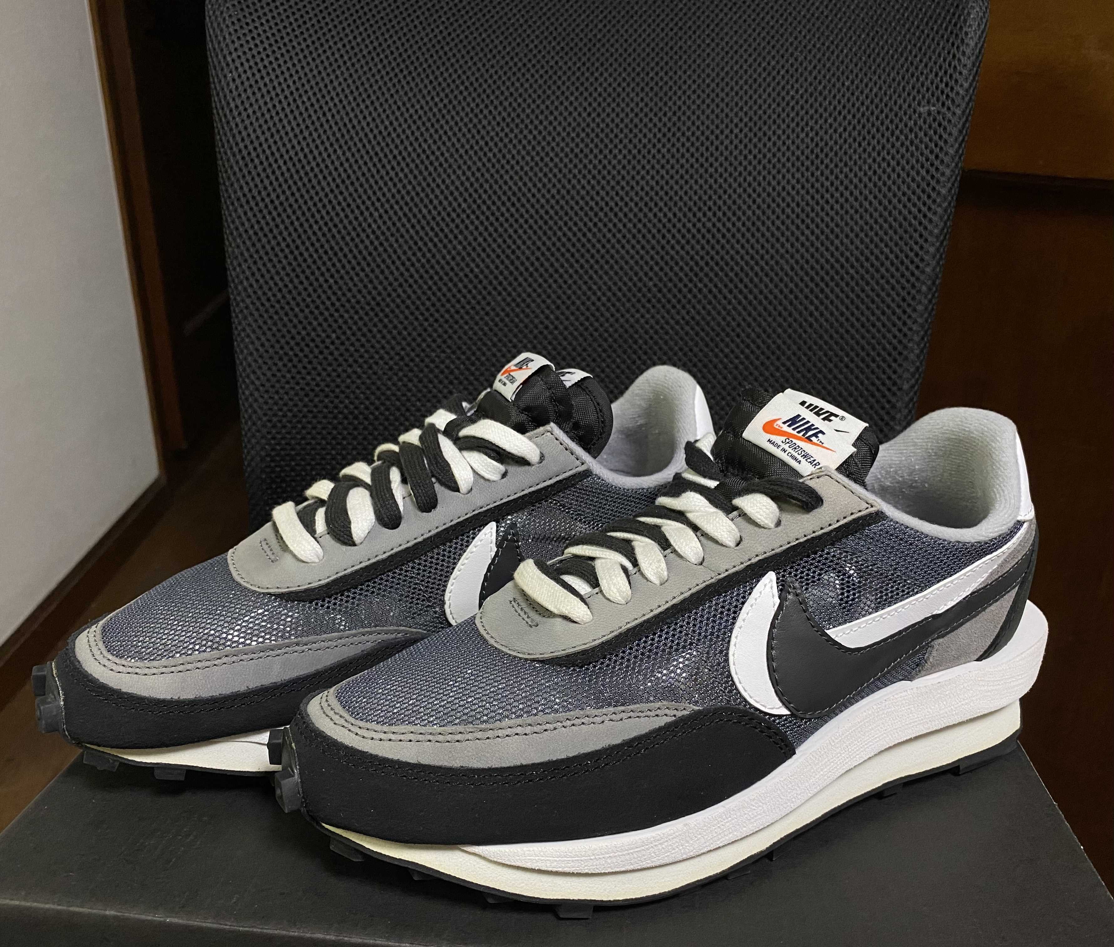 sacai × Nike LD Waffle "Black"