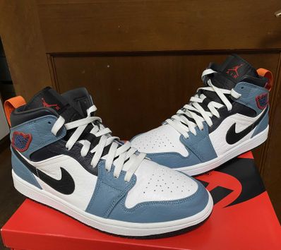 FACETASM × Nike Air Jordan 1 Mid "White/Navy"