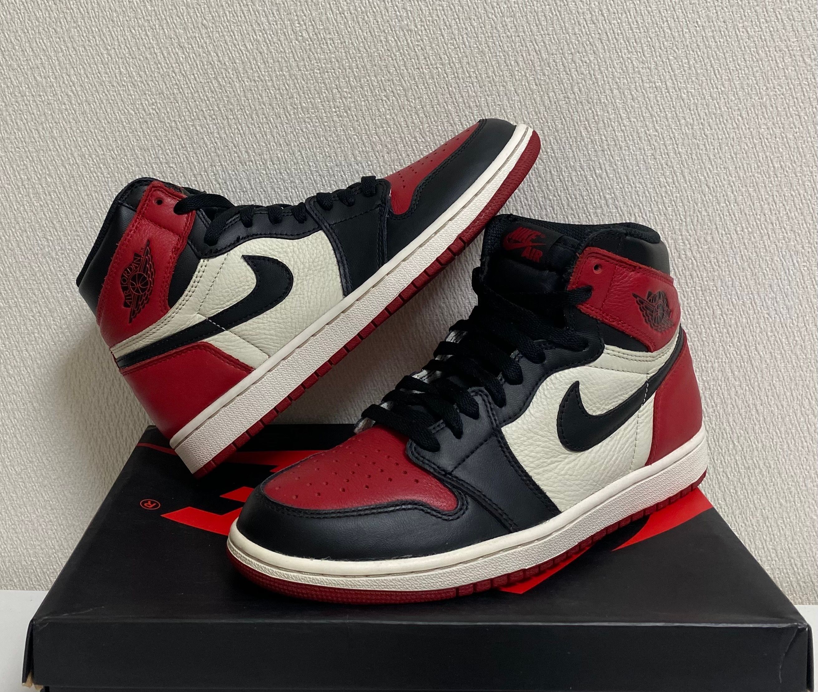 Nike Air Jordan 1 Retro High OG "Bred Toe"