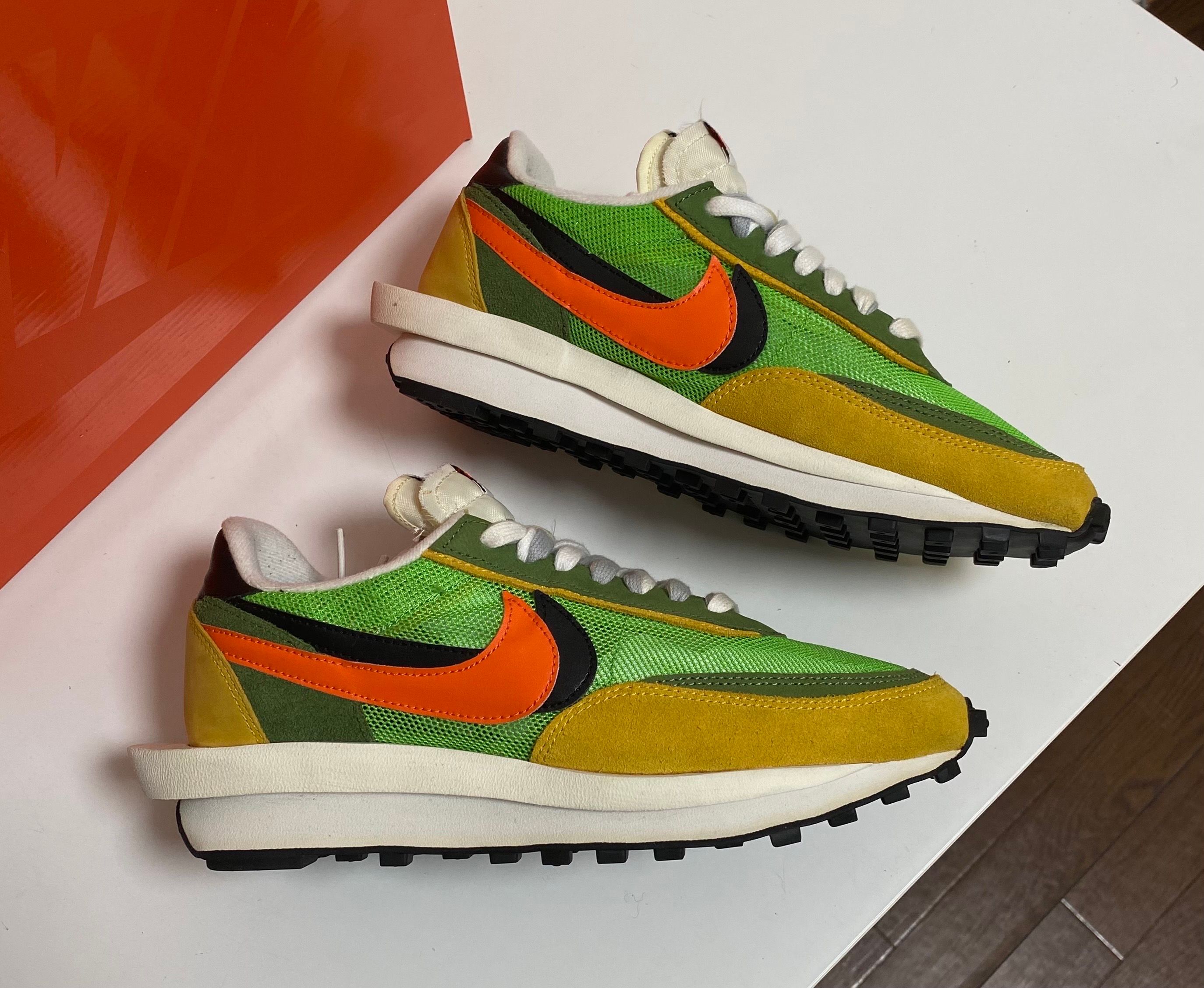 sacai × Nike LDV Waffle "Green"