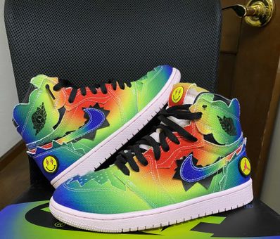 J Balvin × Nike Air Jordan 1 High OG "Rainbow"