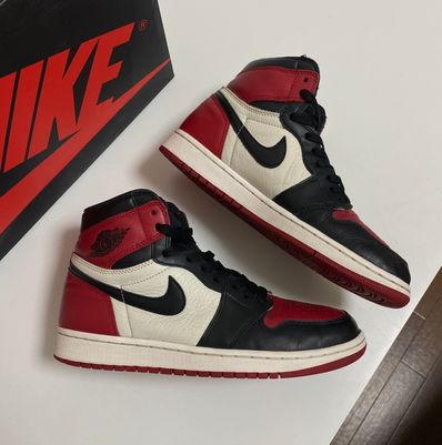 Nike Air Jordan 1 Retro High OG "Bred Toe"