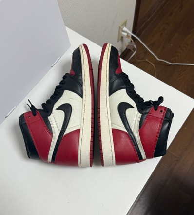 Nike Air Jordan 1 Retro High OG "Bred Toe"