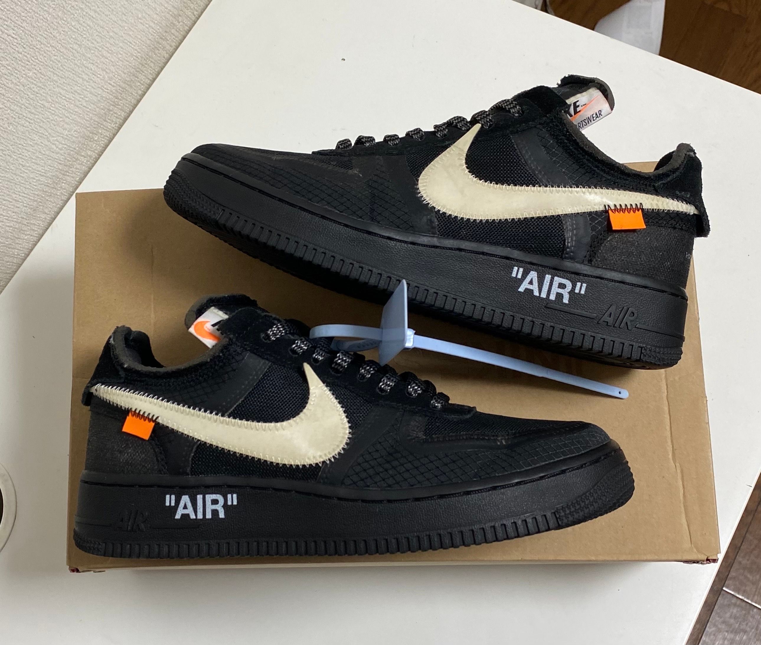 Off-White × Nike Air Force 1 Low "Black"