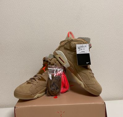 Travis Scott × Nike Air Jordan 6 "British Khaki"