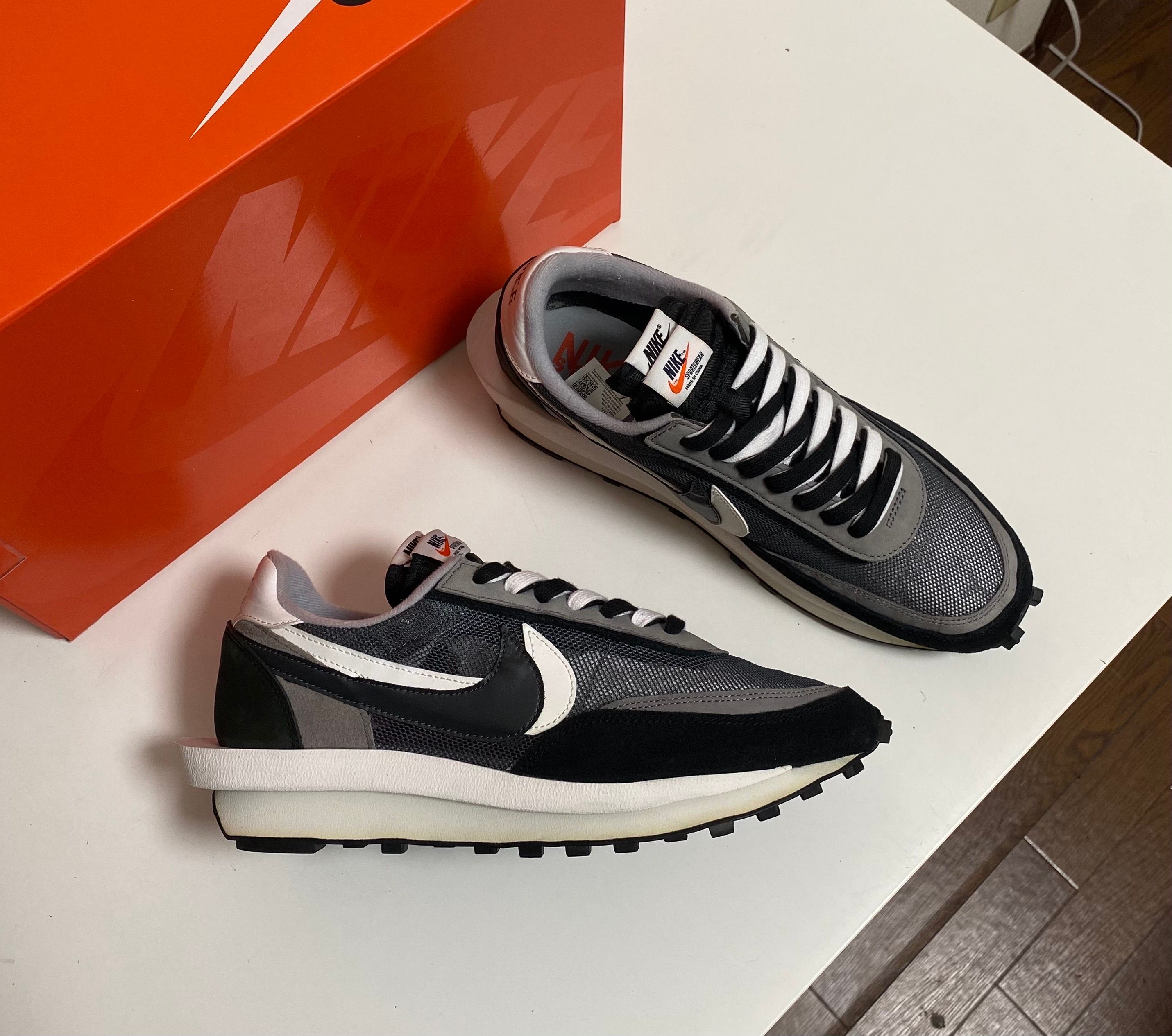 sacai × Nike LD Waffle "Black"
