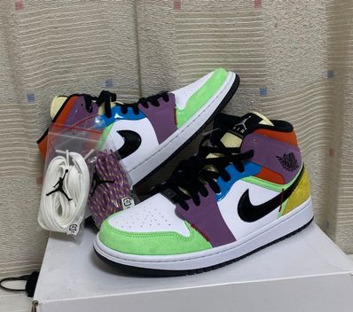 Nike Women's Air Jordan 1 Mid "Multi Color"