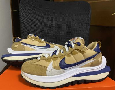Sacai × Nike Vapor Waffle "Sesame And Blue Void"