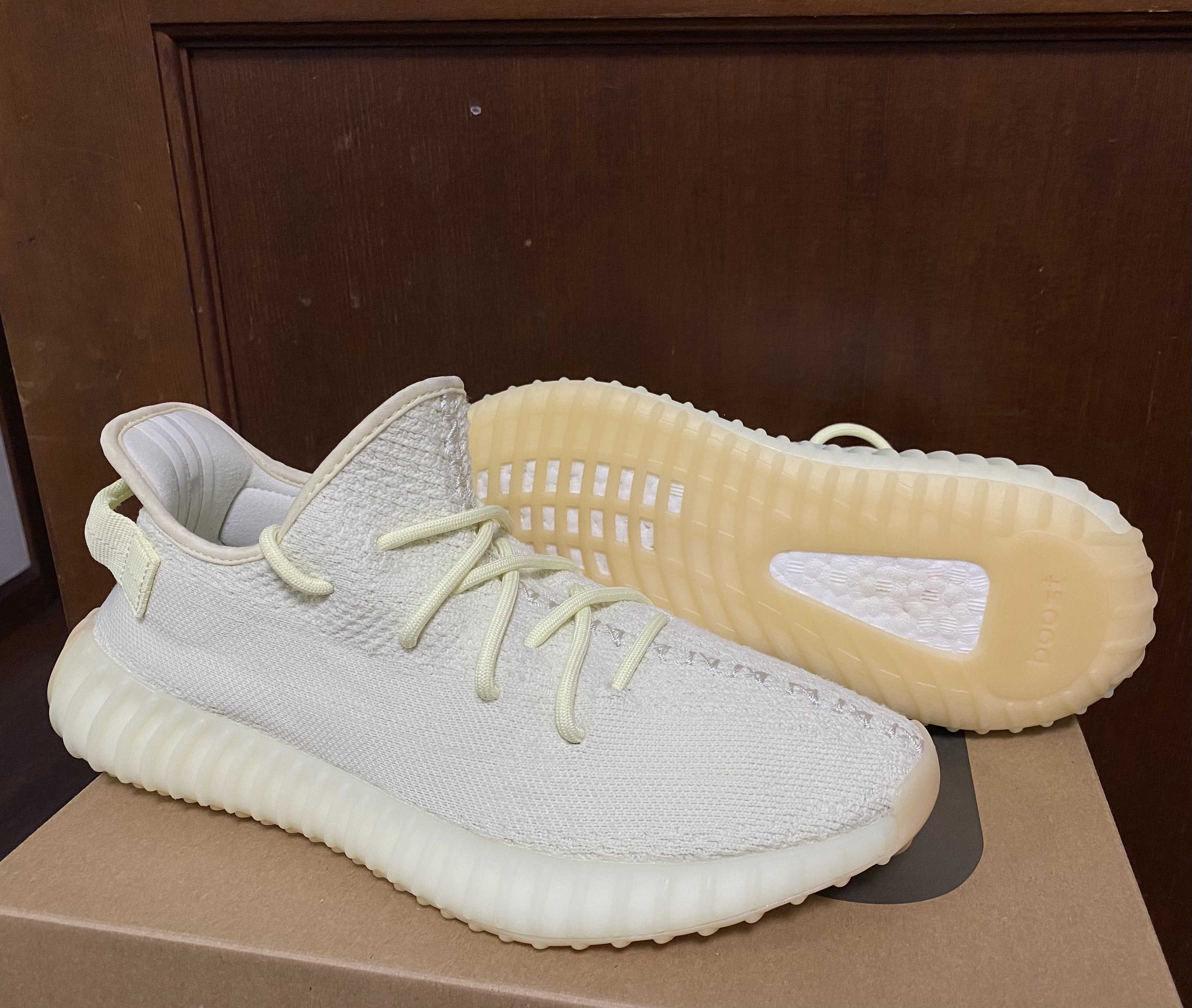 ADIDAS ORIGINALS YEEZY BOOST 350 V2 BUTTER