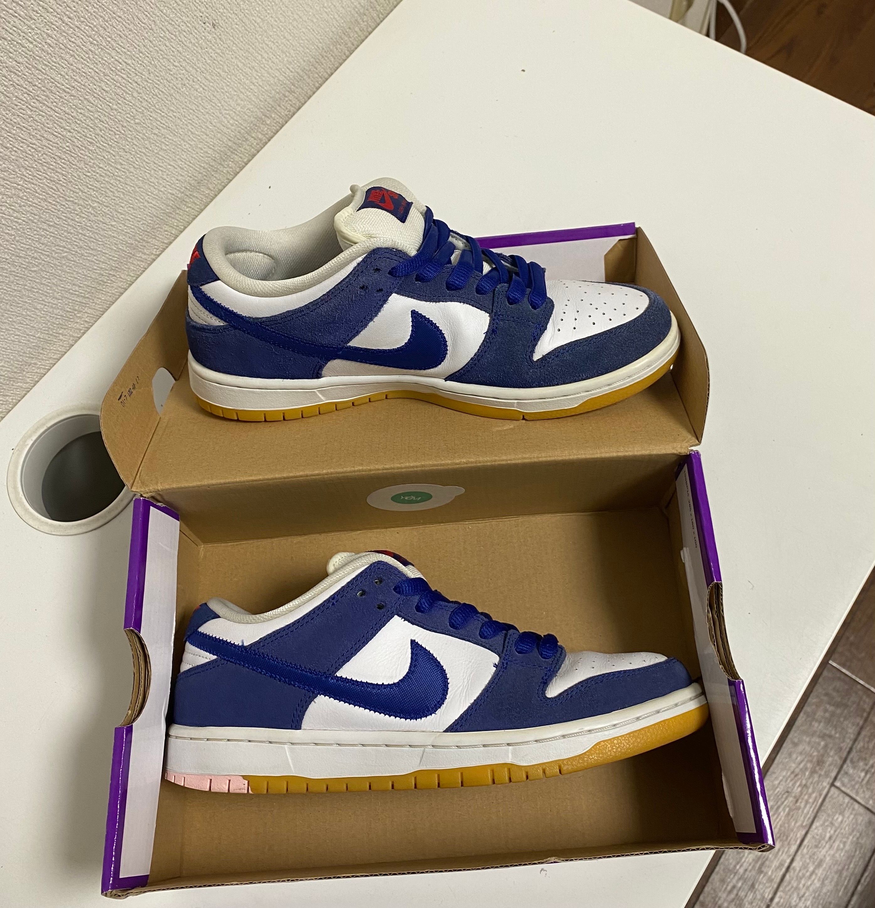 Nike SB Dunk Low "Los Angeles Dodgers/Deep Royal Blue"