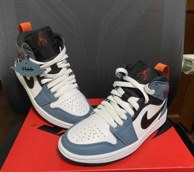 FACETASM × Nike Air Jordan 1 Mid "White/Navy"