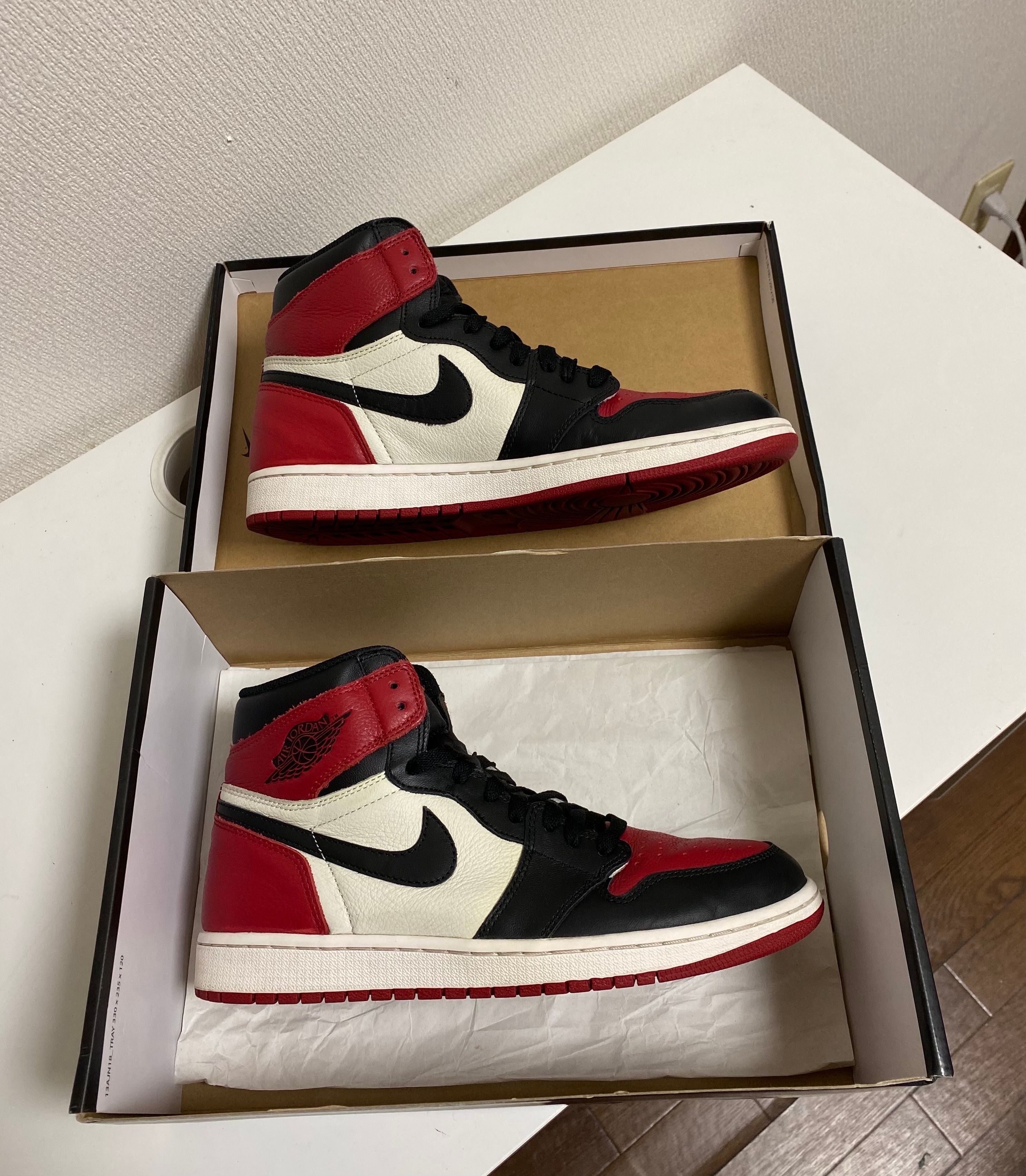 Nike Air Jordan 1 Retro High OG "Bred Toe"
