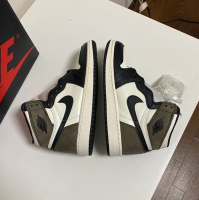 Nike GS Air Jordan 1 High OG "Sail/Dark Mocha/Black"