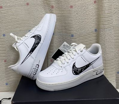 Nike Air Force 1 Low LV8 Utility "Black Sketch"