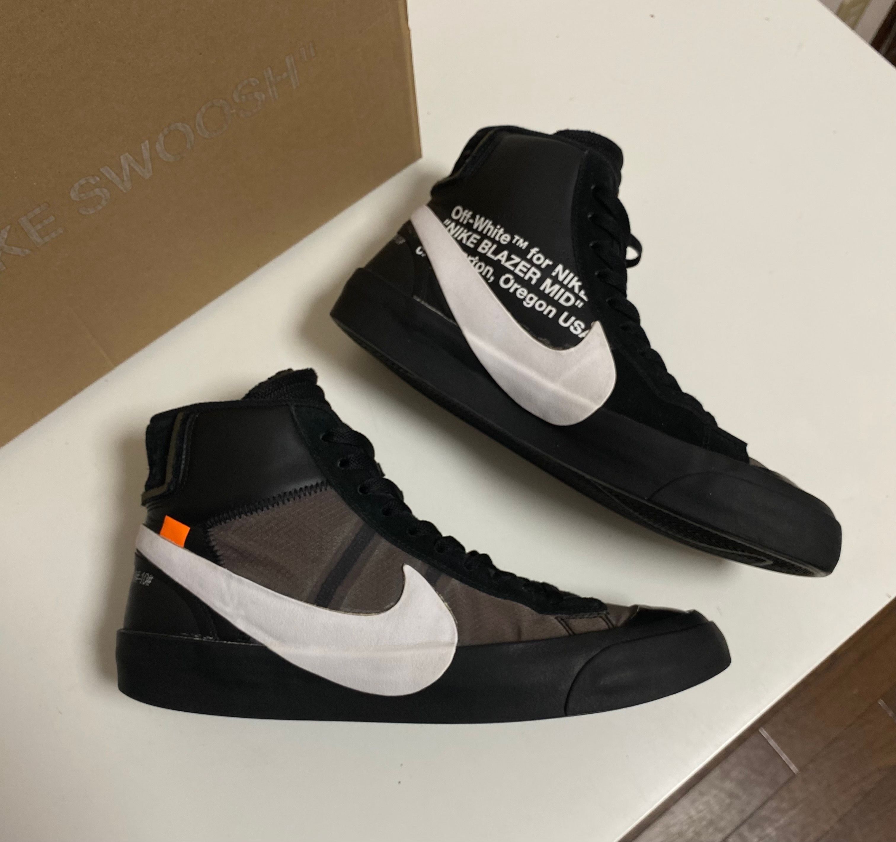 Off-White × Nike Blazer Studio Mid "Grim Reaper"