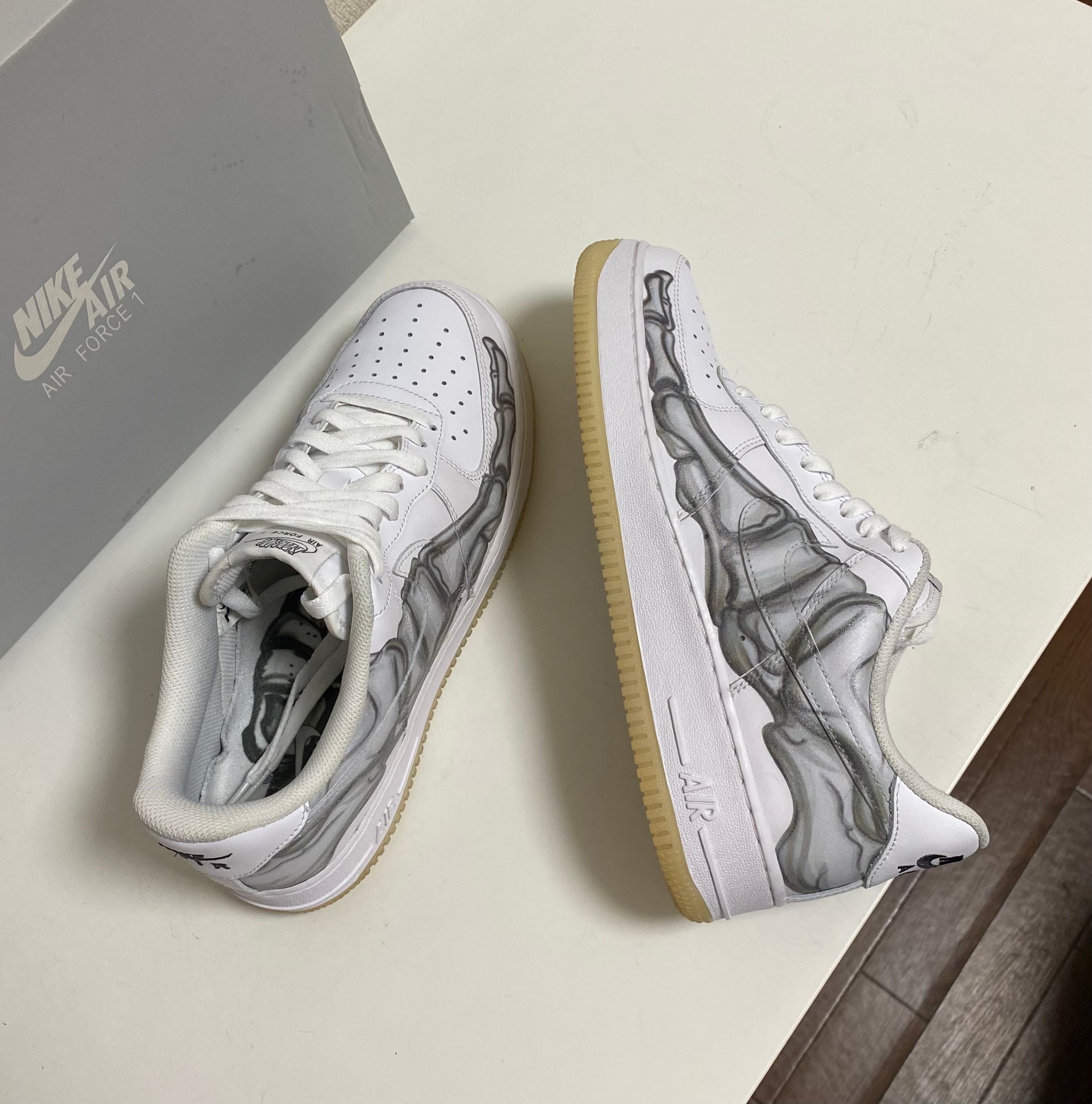 Nike Air Force 1 Low "White Skeleton"