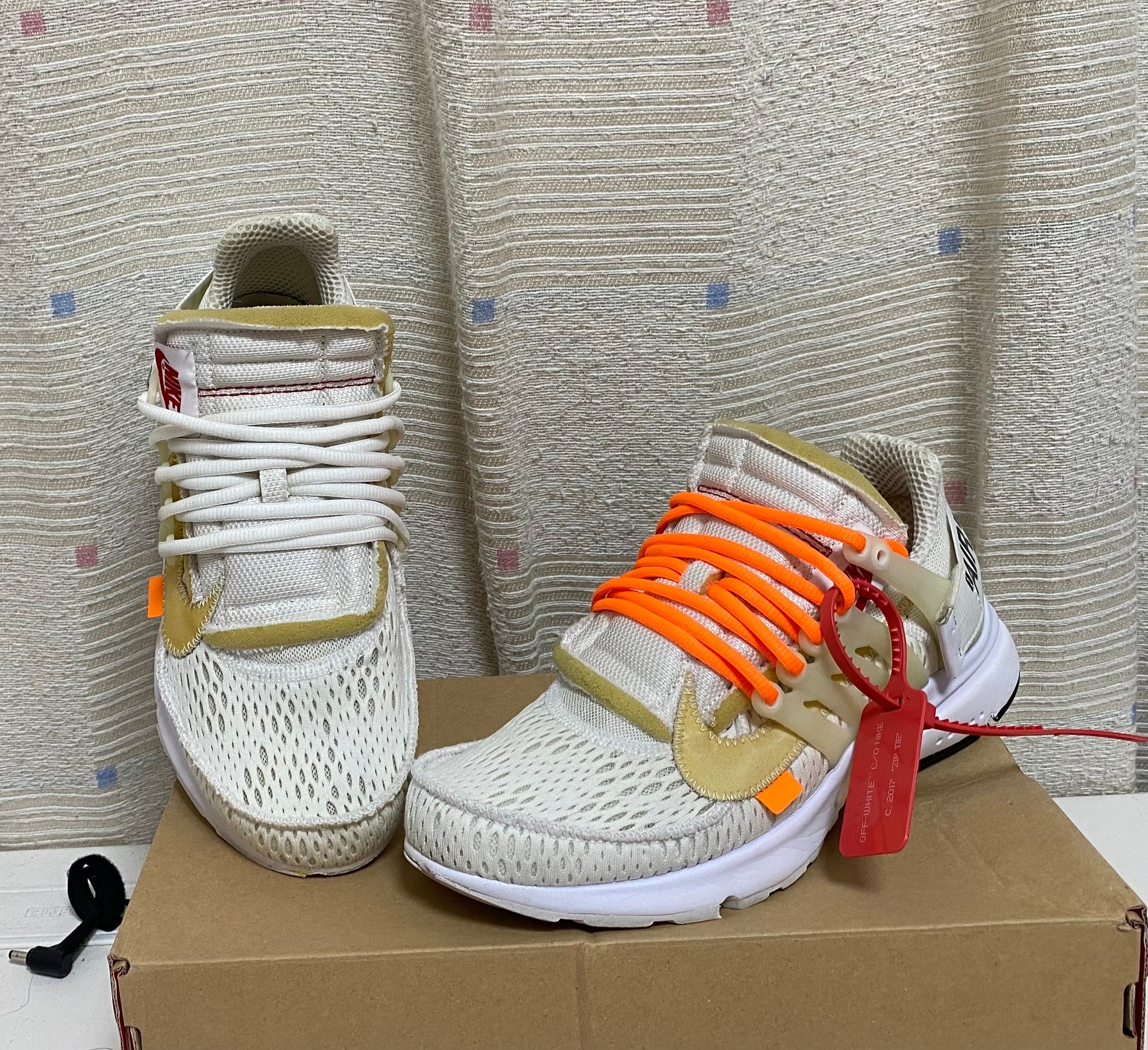 Off-White × Nike Air Presto "White/Black/Cone"