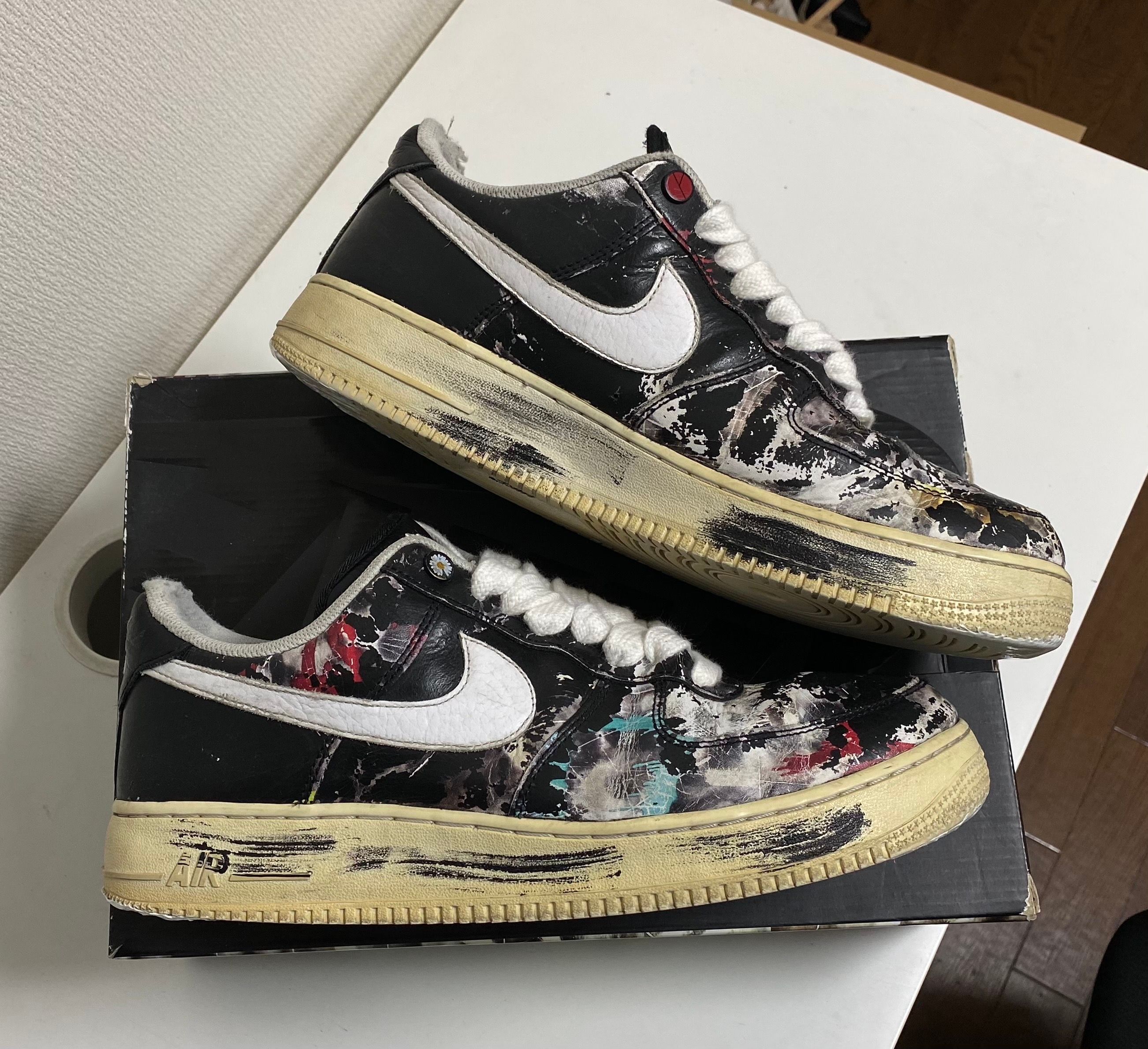 PEACEMINUSONE × Nike Air Force 1 Low Para Noise "Black" / G-DRAGON