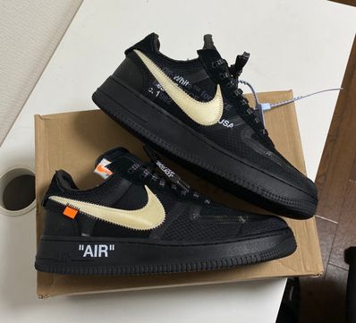 Off-White × Nike Air Force 1 Low "Black"