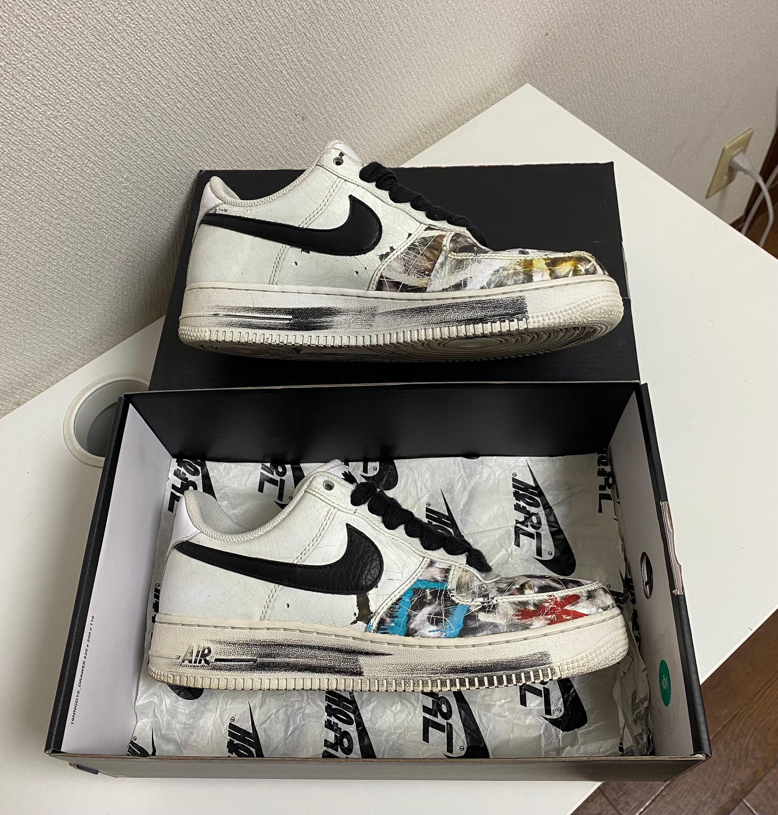 PEACEMINUSONE × Nike Air Force 1 Low "Para-noise/White/Black" / G-DRAGON